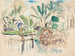 Palmiers au bord de l'eau - Pierre Jean Apol — artwork view