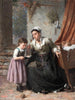 The Reading Lesson - Pierre Jean Edmond Castan — artwork view