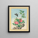 Plants of China Pl.003 - Pierre Joseph Buchoz — framed artwork on a wall