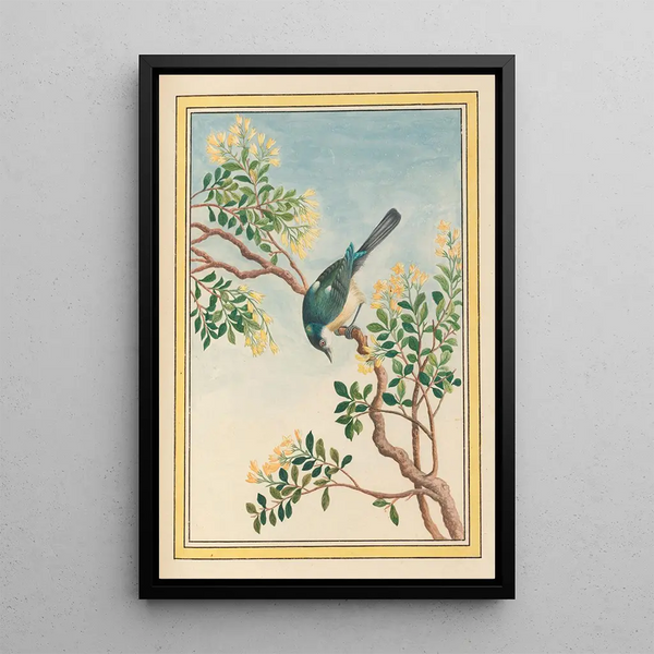 Chinese Plants Painting Pl068 - Pierre Joseph Buchoz — framed artwork on a wall