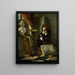 The Young Painter - Pierre Joseph Toussaint — framed artwork on a wall