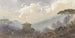 House in the Woods Country House Painting in Mountainous Landscape - Pierre Luc Charles Ciceri — artwork view