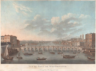 View of Westminster Bridge - Pierre Michel Alix — artwork view