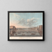 View of Westminster Bridge - Pierre Michel Alix — framed artwork on a wall