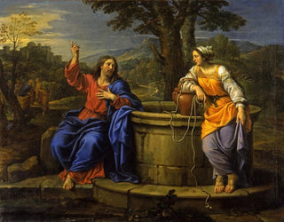 The Christ and the Samaritan Woman - Pierre Mignard — artwork view