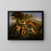 Pan and Syrinx - Pierre Mignard — framed artwork on a wall