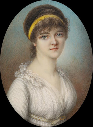 Pierre N Violet - Young Woman with a Yellow Hair Ribbon.webp