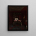 Victor Hugo on his deathbed - Pierre Paul Léon Glaize — framed artwork on a wall