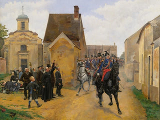 The triumphant return of the regiments - Pierre Petit Gérard — artwork view