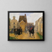 The triumphant return of the regiments - Pierre Petit Gérard — framed artwork on a wall