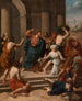 Jesus expelling the merchants from the Temple - Pierre Poisson III — artwork view