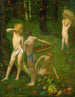 Children in an Orchard - Pierre Puvis de Chavannes — artwork view