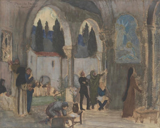 Christian Inspiration Painting - Pierre Puvis de Chavannes — artwork view