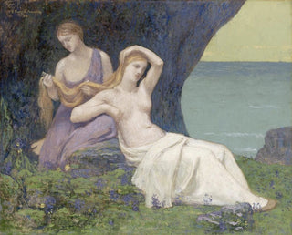 In the heather - Pierre Puvis de Chavannes — artwork view
