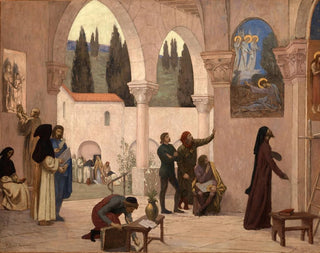 Christian Inspiration Painting - Pierre Puvis de Chavannes — artwork view