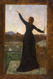 The Balloon - Pierre Puvis de Chavannes — framed artwork on a wall