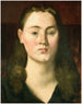 Portrait of Baroness Lefèvre - Pierre Puvis de Chavannes — artwork view