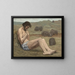 The Prodigal Son - Pierre Puvis de Chavannes — framed artwork on a wall