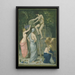 The Press - Pierre Puvis de Chavannes — framed artwork on a wall