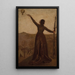 Study for The Balloon - Pierre Puvis de Chavannes — framed artwork on a wall