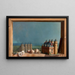 The walker’s return - Pierre Roy — framed artwork on a wall