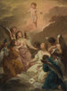 Seven Angels Worshiping the Child Jesus - Pierre Subleyras — artwork view