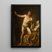 Study for Saint Jerome - Pierre Subleyras — framed artwork on a wall