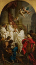 La Messe de Saint Basile - Pierre Subleyras — artwork view