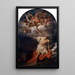 Vision of Saint Jerome - Pierre Subleyras — framed artwork on a wall