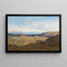 View of an Alpine Landscape - Pierre Thuillier — framed artwork on a wall