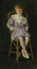 Portrait painting of Anthony Eden, 1st Earl of Avon, 1897-1977, child - Pierre Troubetzkoy — artwork view