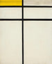 Composition with double line and yellow - Piet Mondrian — artwork view