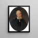 Johannes Hendrik Seije Cuperus, Husband of Hendrikje Duintjer - Piet Verhaert — framed artwork on a wall
