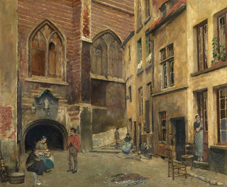 L'ancienne halle aux bouchers d'Anvers - Piet Verhaert — artwork view