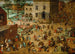 Children's Games - Pieter Bruegel the Elder — artwork view