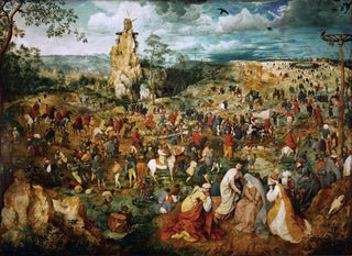 The Procession to Calvary - Pieter Bruegel the Elder — artwork view