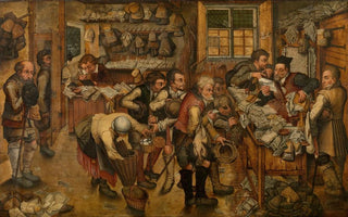 L'avocat du village - Pieter Brueghel III — artwork view