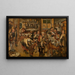 L'avocat du village - Pieter Brueghel III — framed artwork on a wall
