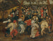 The Wedding Feast outdoors - Pieter Brueghel the Younger — artwork view