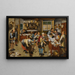 The Village Lawyers' Office - Pieter Brueghel the Younger — framed artwork on a wall