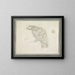 Parrot Painting - Pieter Casteels III — framed artwork on a wall