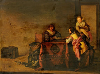 Player of Tric Trac - Pieter Codde — artwork view