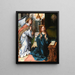 L'Annonciation - Pieter Coecke van Aelst — framed artwork on a wall