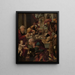 L'Adoration - Pieter Coecke van Aelst — framed artwork on a wall