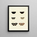 Butterflies from different countries present on the three continents Asia, Africa, and America Pl134 - Pieter Cramer — framed artwork on a wall