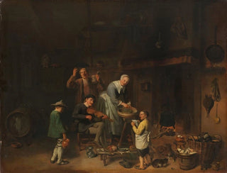 Family of Peasants Singing - Pieter Duyfhuysen — artwork view