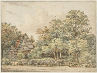 House in a wooded environment - Pieter Ernst Hendrik Praetorius — artwork view