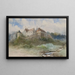 L'ancien monastère cistercien de Bebenhausen près de Tübingen - Pieter Francis Peters — framed artwork on a wall