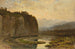 Scene of the Inntal near Pfunds in Tyrol - Pieter Franciscus Peters — artwork view