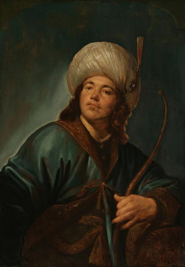 An Oriental - Pieter Fransz de Grebber — framed artwork on a wall
